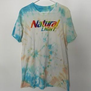 natural light graphic tee